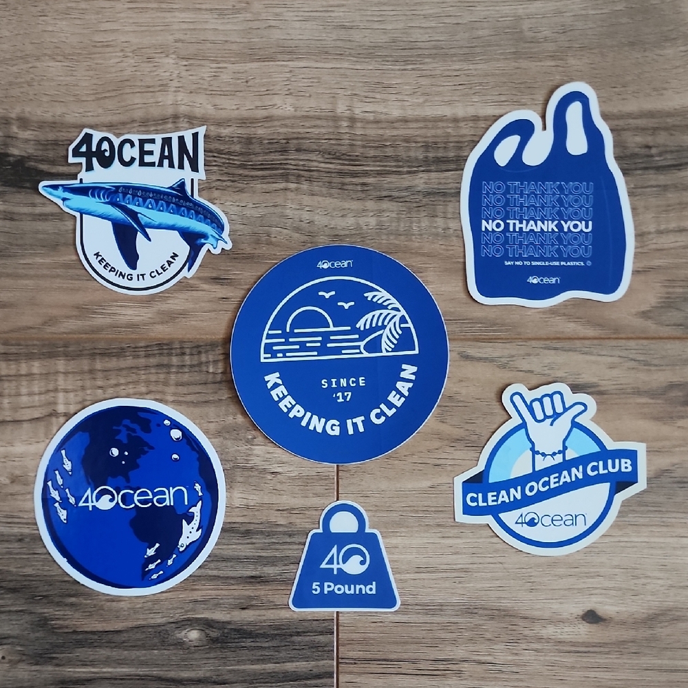 4Ocean Sticker Set - Picture 2 of 4